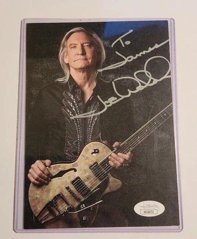 Joe Walsh Signed Photo JSA COA Eagles Guitarist Singer Autograph Auto Cover