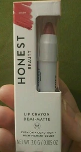 Neu im Karton Honest Beauty Lippenstift-halbmatt, Melone 3 g, hochpigmentiert 3er-SET ** - Bild 1 von 2