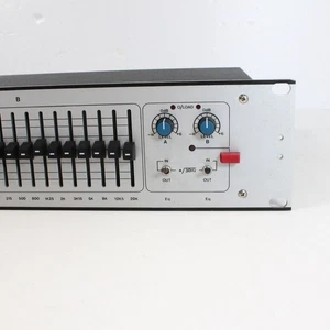 Klark Teknik DN332 Dual Channel 16-Band Graphic Equalizer Used - Picture 1 of 7