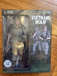 DAMTOYS 1/12 Pocket elite series Vietnam War Sargeant Figure PES005 - Picture 1 of 10