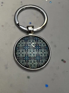 Nuevos llaveros hechos a mano con diseño de azulejos portugueses Portugal de una cara - Imagen 1 de 9