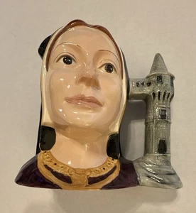 Royal Doulton TOBY Mug Jug Large CATHERINE OF ARAGON D-6643 7" 1975 - Picture 1 of 6