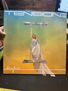 Kylie Minogue Tension II Limited Edition Crystal Clear Color Vinyl SEALED - Picture 1 of 6