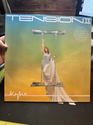 Kylie Minogue Tension II Limited Edition Crystal Clear Color Vinyl SEALED - Image 1 of 4