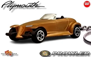 ๐๐ฆ ๐ NICE RARE KEYCHAIN GOLD PLYMOUTH PROWLER CUSTOM Ltd Ed. ๐GREAT GIFT๐๐ - Picture 1 of 19