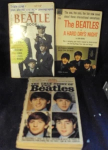 Beatles Beatlemania Taschenbücher 3 Stück 1964 Harte Tage Nacht - Bild 1 von 12