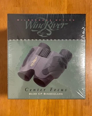 Wind River 8x30 Center Focus Binoculars, NOS New in Box - Image 1 of 4