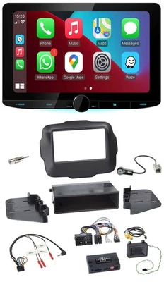 Kenwood Lenkrad USB DAB Bluetooth Autoradio für Jeep Renegade ab 2015 - Bild 1 von 4