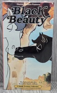VHS : Black Beauty Hanna Barbera Cartoon Vintage Video Tape - Picture 1 of 6
