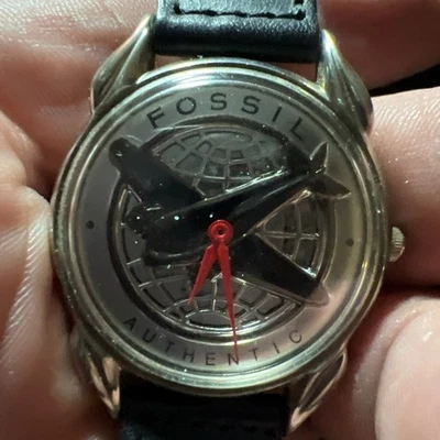 Reloj Fossil LE-9405 Reloj Pilotos Coleccionistas, NUMERADO 6119 De 15K Envío Gratis Foto 1 de 4