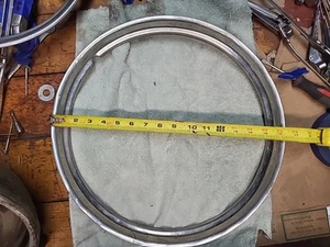 1939 Buick Beauty Ring For Rim Pair Trim Rings 16in - Bild 1 von 10