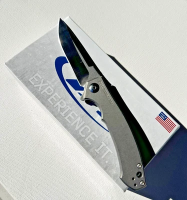 Aleta Zero Tolerance 0450 Sinkevich Titanium S35VN + Clip de linchamiento Nuevo en caja EDC Figit Foto 1 de 4