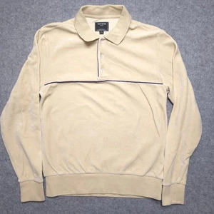 Todd Snyder Pullover Shirt Mens Small Long Sleeve Polo Suede Soft Cotton Blend - Picture 1 of 11