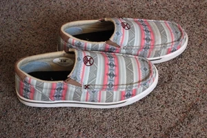 Twisted X Hooey Slipper Loper Multi-Pink Damen Gr. 6 M - Bild 1 von 3