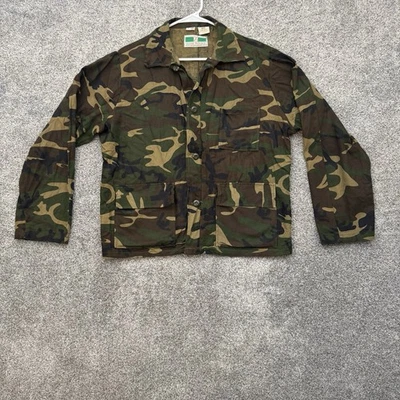 Game Winner Sportswear Jungle Camo Shirt M 32/34 Hunting Vintage Cargo Gorpcore - Image 1 of 4
