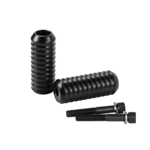 Shock Sliders Striped Style 4" For Indian Scout Bobber Twenty 2019 2020 21-2025 - Foto 1 di 6