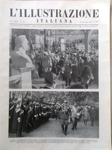 Italienische Illustration vom 26. Dezember 1937 Estland Bartolini Dietrich Tiber - Bild 1 von 1