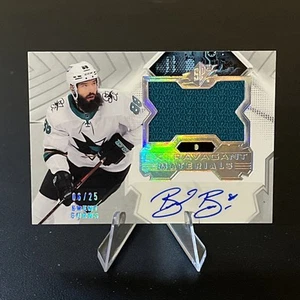 2021-22 SPx - Extravagant Materials Brent Burns #EM-BB Premium Auto /25 - Picture 1 of 4