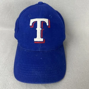 Texas Rangers Hat Cap Blue Strapback Adjustable Embroidered Baseball - Picture 1 of 9