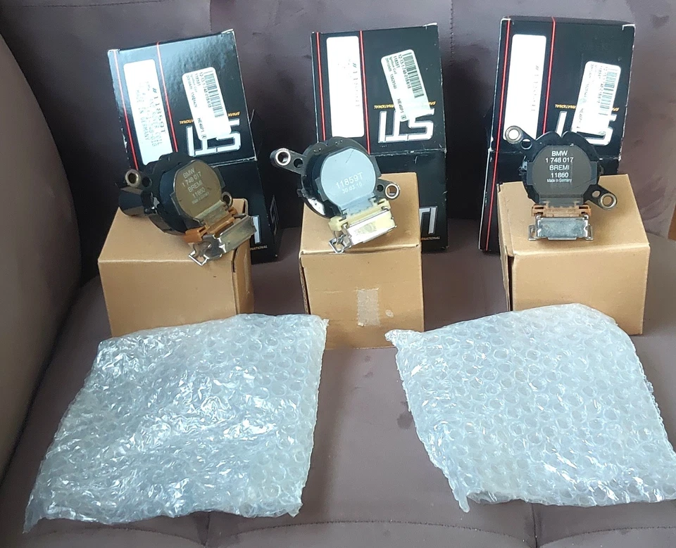 Bobina de ignição BMW Land Rover STI #11859T OEM 12131748018 - Imagem 1 de 4