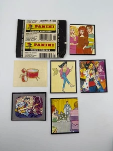 1986 Barbie Album Stickers Panini Italy Pack #37, 52, 74, 134, 210, B - Foto 1 di 2