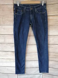 Levis Too Superlow 524 Jeans Straight Slim Stretch Size 5M W30" L32" Blue - Picture 1 of 16