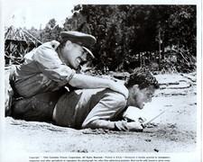 T6-62778 Orig Photo Bridge on the River Kwai 1964 print Guinness & Horne fight