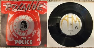 THE POLICE Roxanne / Peanuts 7" 1978 UK 45 A&M Records AMS 7348 STING RARE! - Picture 1 of 2