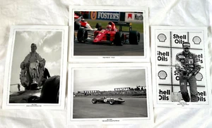 KULTIGE FORUMLA ONE 1 FOTOS X4 RÄUMUNGSANGEBOT NIGEL MANSELL JIM CLARK - Bild 1 von 1