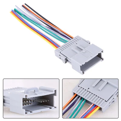 FOR BUICK GMC PONTIAC CHEVY STEREO RADIO INSTALL WIRE HARNESS & ANTENNA ADAPTER - Изображение 1 из 4