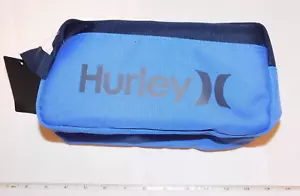 Hurley Travel Case Toiletries 9A7091-BBP Medium Blue One Size NWT - Picture 1 of 7