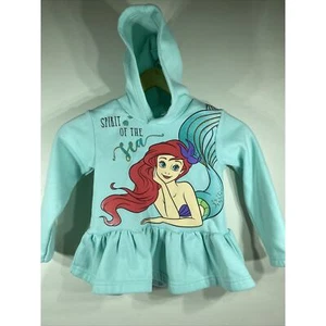 The Little Mermaid Ariel Disney Princess Hoodie Size 5/6 Vintage HTF - Picture 1 of 11