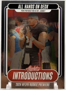 🏈2024 Panini Absolute Michael Penix Jr. Introductions RC #I-MPJ Falcons🏈 - Bild 1 von 3