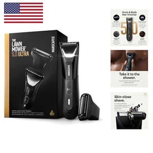 The Lawn Mower 5.0 Ultra Groin & Body Hair Trimmer – Dual-Head SkinSafe Trimm... - Picture 1 of 10