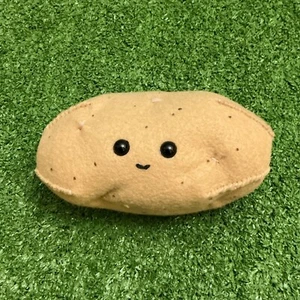 Rare Signed Lucy Sparrow Felt Potato Plush - Team Banksy Kawaii Art Collectible - Picture 1 of 3