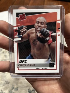 2021 Panini Chronicles UFC CIRYL GANE DONRUSS RATED ROOKIE CARD #28