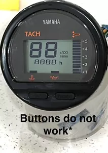 Yamaha 6Y5 Tach Outboard Gauge - Refurbished - Picture 1 of 4