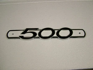 500 Side Cover Badge for SUZUKI T500 R J 1971 1972 New Emblem  SS10 - Picture 1 of 2