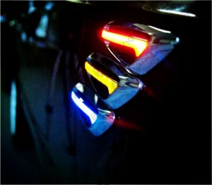 Blue LED Car Fender Side Indicators Turn Signal Steering Panel light For SUV 4WD - Bild 1 von 2