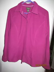Eddie Bauer Burgundy LS Button shirt - XL - Picture 1 of 5