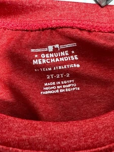 2T 3 PCS SWIM SHIRT T-SHIRT LOS ANGELES  ANGELS BASEBALL TEAM ATHLETIC MLB 2T - Picture 1 of 8