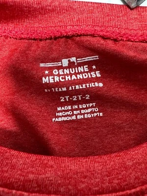 2T 3 PCS SWIM SHIRT T-SHIRT LOS ANGELES  ANGELS BASEBALL TEAM ATHLETIC MLB 2T - Image 1 of 4