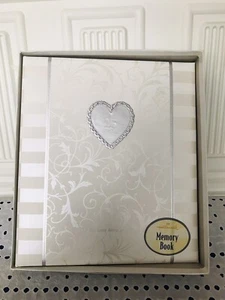 Album ricordo Hallmark 25°/argento anniversario matrimonio 1999, 11,5” x 10” in scatola - Foto 1 di 24