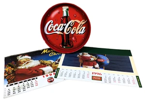 Coca Cola Tablett und Kalender von 1996 und 1997 - Bild 1 von 18