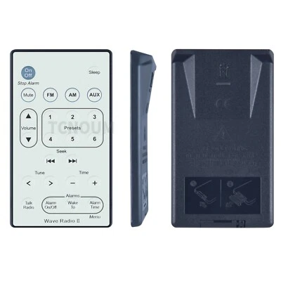 Neu Fernbedienung für Bose Wave Radio II AWR1B1 AWR1B2 weiß - Bild 1 von 4