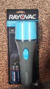 Rayovac Brite Essentials 20 lumens Gray/Orange LED Flashlight D Battery - Picture 1 of 1