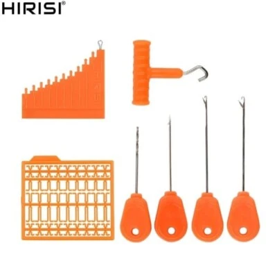 HIRISI 7 Teile Box  Boilienadeln  Rig Boil Stopper Karpfen Zubehör/Montage - Bild 1 von 3