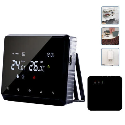 Thermostat WLAN RF Wasser/Elektrische Fußbodenheizung Gas kessel 3IN1 Schwarz - Bild 1 von 4