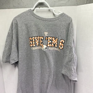 Maglia manica corta grigia Tennessee Volunteers Football Give 'em Six Small - Foto 1 di 6