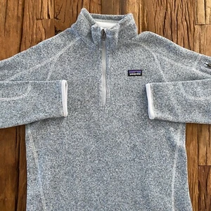 Patagonia Jacket Kids XL Gray 1/2 Zip Fleece Unisex Outdoor Pullover - Picture 1 of 12